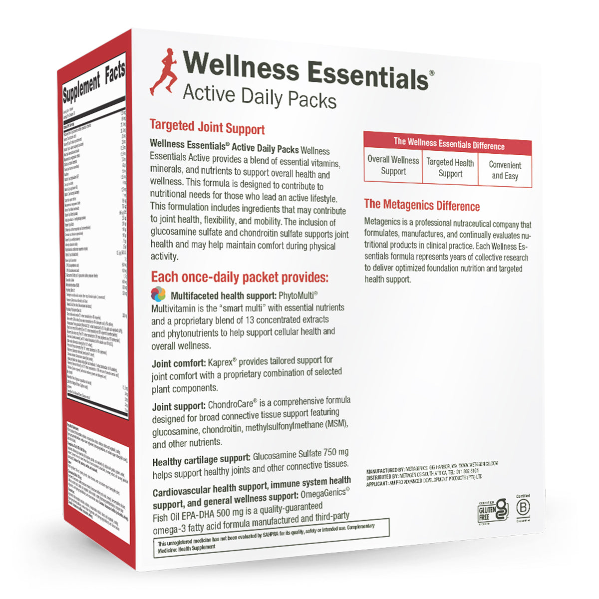 Wellness Essentials Active Daily Packs