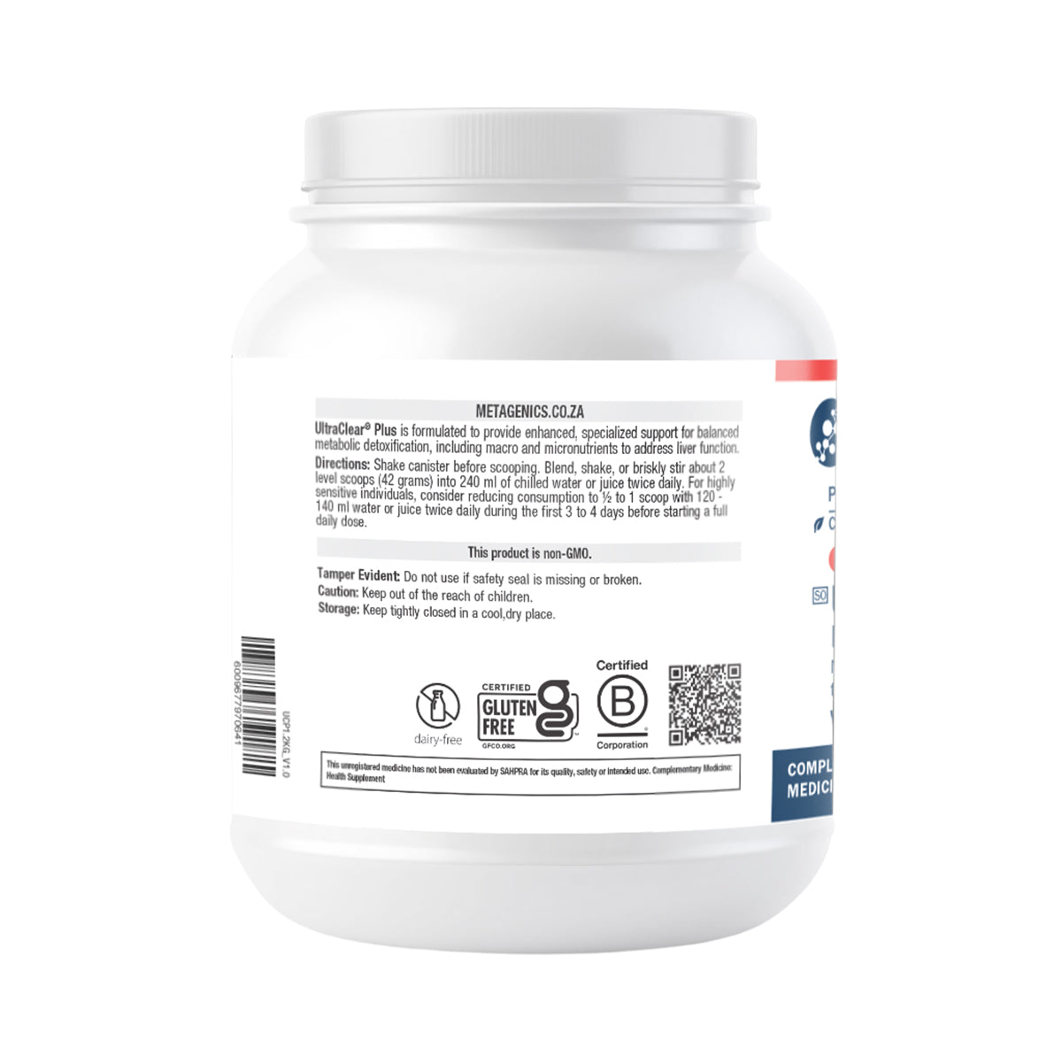 Medicus メディカス DualHinge 7番 Metagenics UltraClear Plus Detox Powder | Liver Support