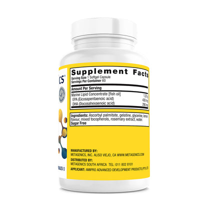 OmegaGenics Fish Oil EPA-DHA 720 mg