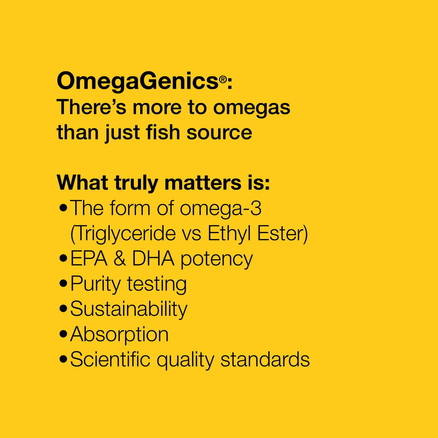 Information about omega-3 fatty acids and their role in heart health support with OmegaGenics Fish Oil EPA-DHA 720 mg