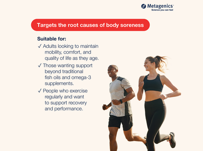 Information about supporting a balanced physiological response with SPM Active and active lifestyle imagery
