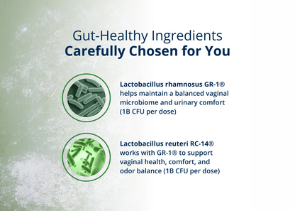 Information about carefully selected gut-friendly ingredients used in UltraFlora Women's Probiotic